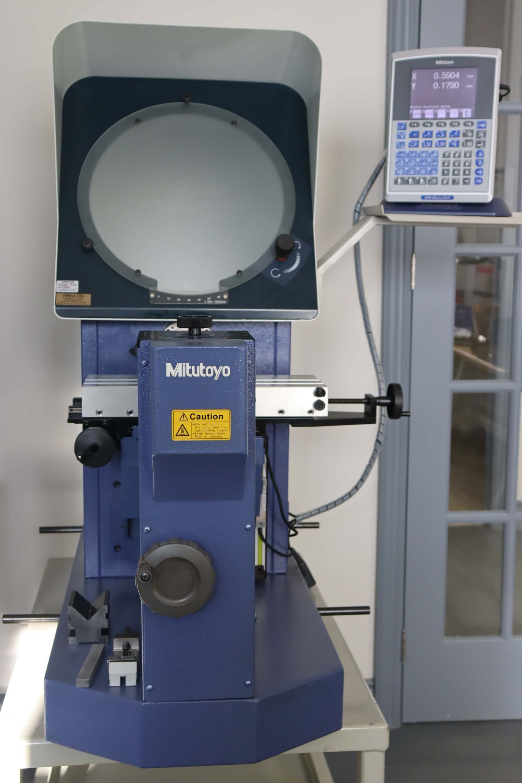 ONE (1) MITUTOYO PHA14 PROFILE PROJECTOR KPT PRECISION INC